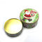Boîtes rondes de bidon de cadeau de Noël, boîte de bidon en métal pour la sucrerie/chocolat/biscuits fournisseur